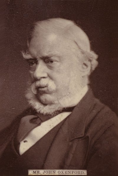 Mr. John Oxenford de English Photographer