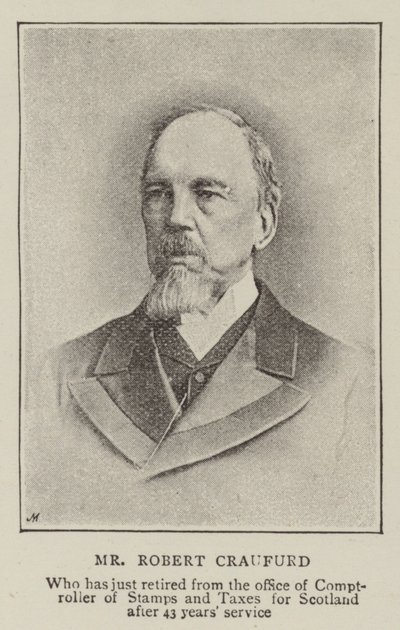 Sr. Robert Craufurd de English Photographer