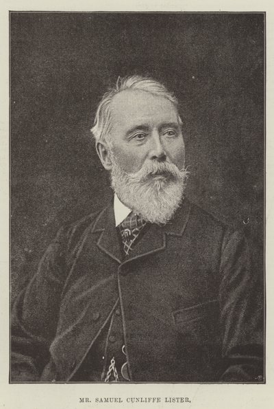 El Sr. Samuel Cunliffe Lister de English Photographer