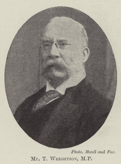 Sr. T Wrightson, MP de English Photographer