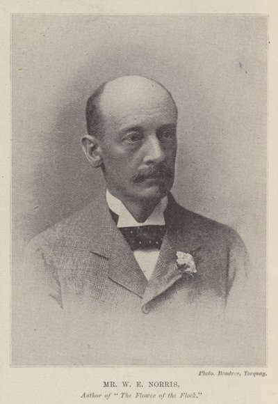 Sr. W. E. Norris, autor de The Flower of the Flock de English Photographer