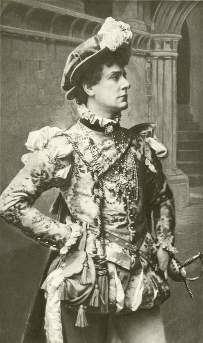 Mr William Terriss como Claudio (gravure) de English Photographer