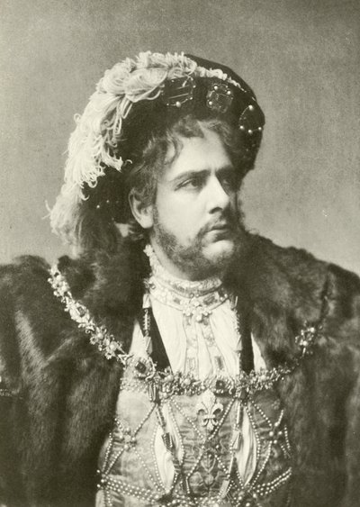 Mr William Terriss como Enrique VIII de English Photographer