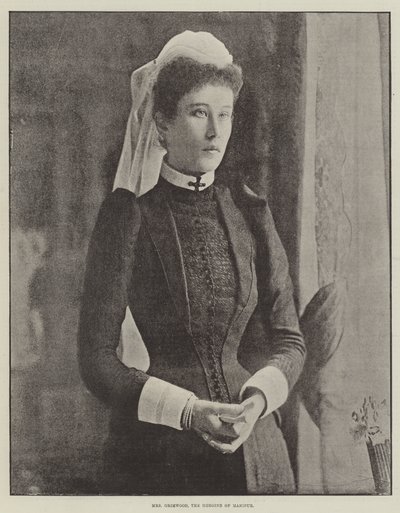La Sra. Grimwood, la Heroína de Manipur de English Photographer