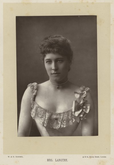 Señora Langtry de English Photographer