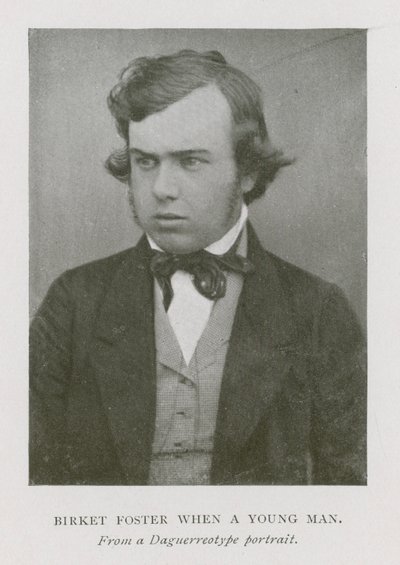 Myles Birket Foster, artista inglés, de joven de English Photographer