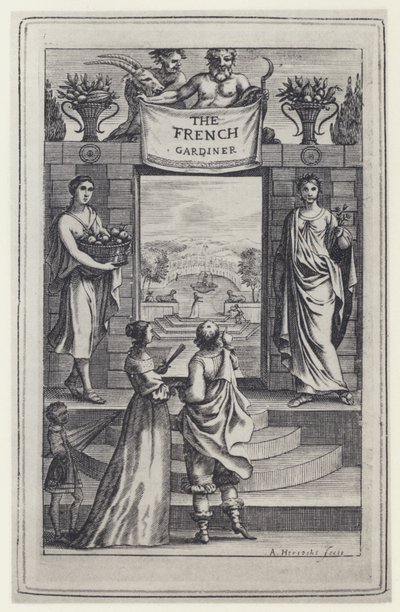 N de Bonnefons, El Jardinero Francés, Tr J Evelyn, J Crooke 1658 de English Photographer