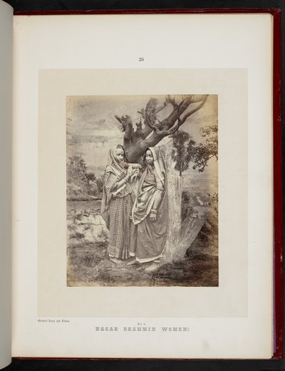 Mujeres Nagar Brahman, Bombay de English Photographer