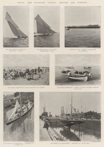 Eventos Navales y de Yates, Británicos y Extranjeros de English Photographer
