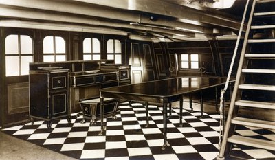 Comedor de Nelson a bordo del HMS Victory de English Photographer