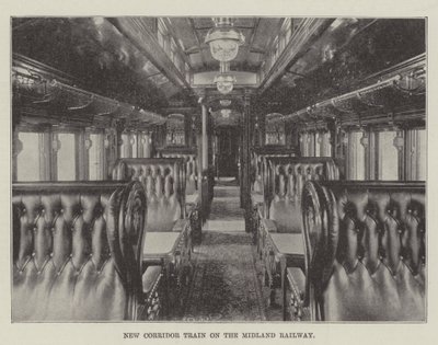 Nuevo Tren Corredor en el Ferrocarril Midland de English Photographer