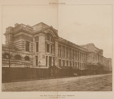 Nuevo Colegio Real de Ciencias, South Kensington de English Photographer