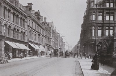 Newcastle, Calle Grainger, Oeste de English Photographer