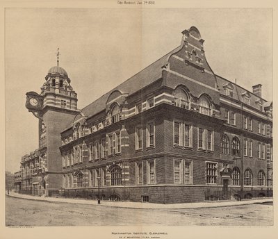 Instituto Northampton, Clerkenwell, Londres de English Photographer