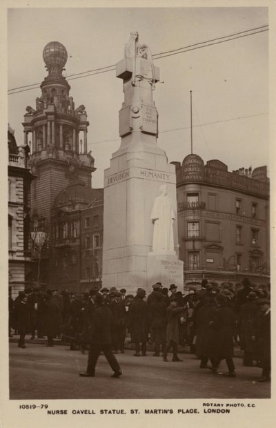 Memorial de la enfermera Cavell de English Photographer