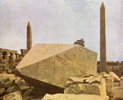 Obeliscos en Karnak, Egipto de English Photographer