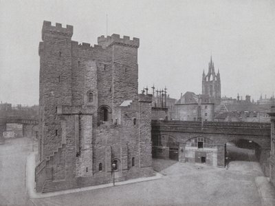 Castillo Viejo, Puerta Negra y Catedral, Newcastle de English Photographer