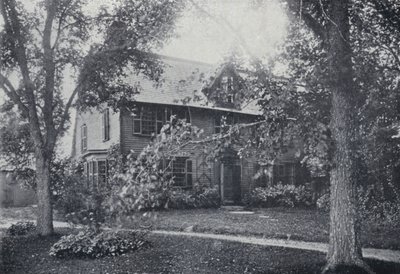 Old Manse, Salem, Massachusetts, hogar de Nathaniel Hawthorne de English Photographer