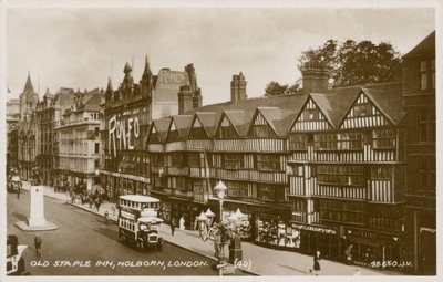 Antigua Posada Staple, Holborn, Londres de English Photographer