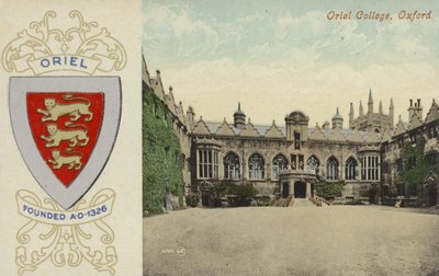 Oriel College, Oxford de English Photographer