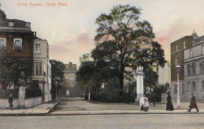 Orme Square, Hyde Park, Londres de English Photographer