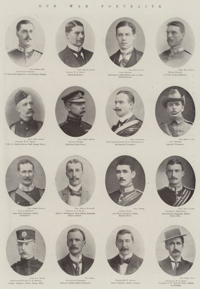 Nuestros retratos de guerra de English Photographer