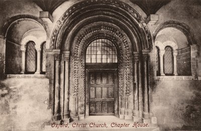 Oxford, Christ Church, Sala Capitular de English Photographer