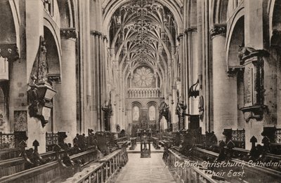 Oxford, Catedral de Christchurch, Coro Este de English Photographer