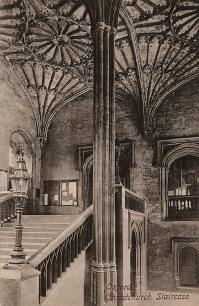Oxford, Escalera de Christchurch de English Photographer