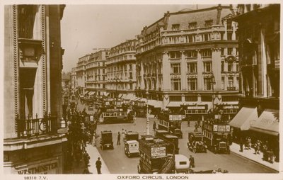 Oxford Circus, Londres de English Photographer