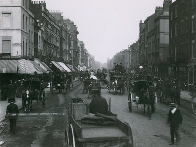 Oxford Street, Londres, mirando al este de English Photographer