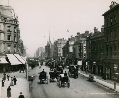 Oxford Street, Londres, mirando al este de English Photographer