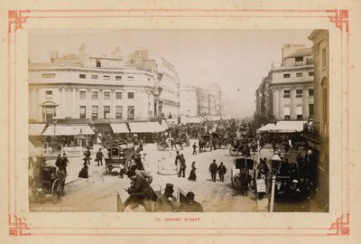 Oxford Street, Regent Circus, Londres de English Photographer