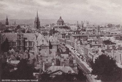Oxford desde la Torre Magdalen de English Photographer