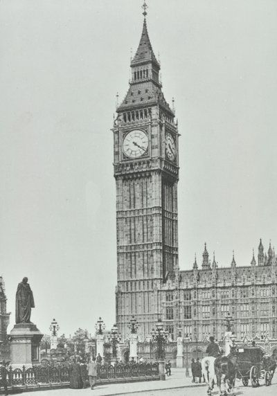 Parliament Square, Westminster LB: Big Ben, 1896 de English Photographer