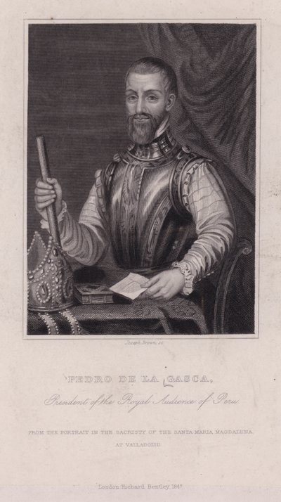 Pedro de la Gasca, obispo español, diplomático y segundo Virrey del Perú de English Photographer