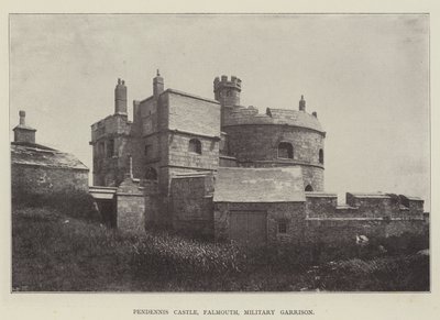 Castillo de Pendennis, Falmouth, guarnición militar de English Photographer