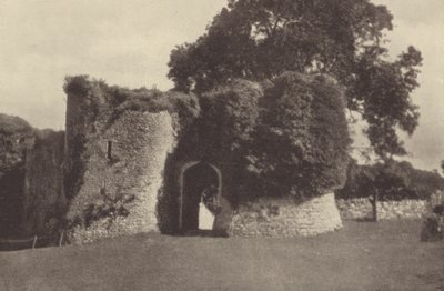 Castillo de Penrice, la casa de la puerta (foto b/n) de English Photographer