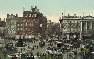 Piccadilly Circus, Londres de English Photographer