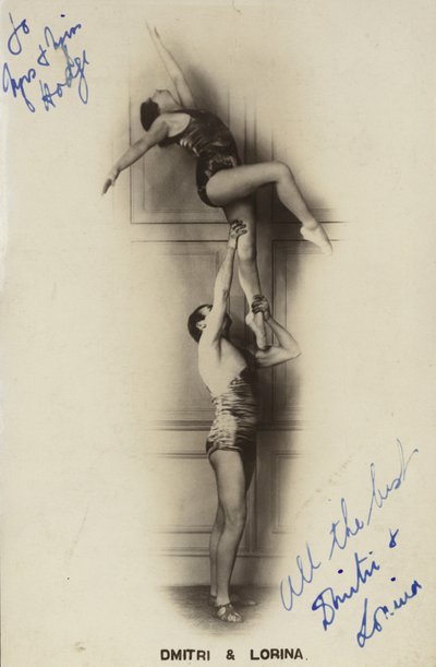 Retrato de Dmitri y Lorina de English Photographer