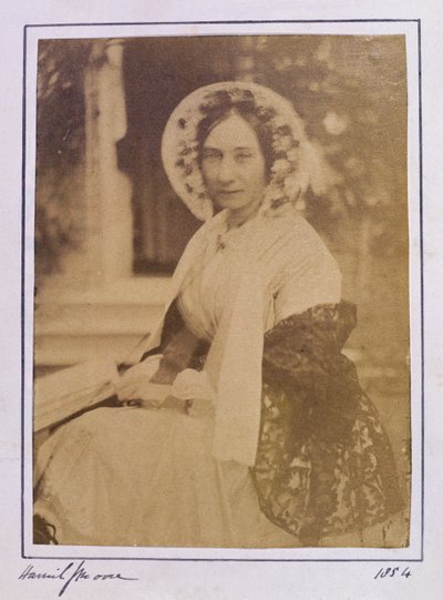 Retrato de Harriet Jane Moore (1801-84) 1854 de English Photographer