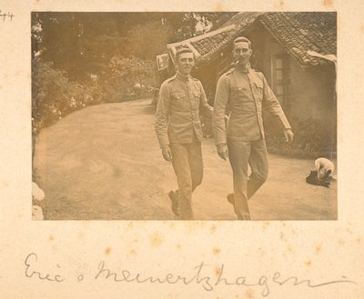 Retrato de Richard Meinertzhagen por Bailey, en fotografías indias de F.M. Bailey 1900-03 (foto sepia) de English Photographer