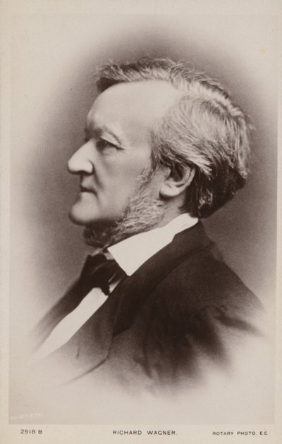 Retrato de Richard Wagner de English Photographer