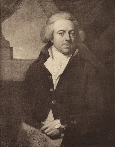 Retrato de Robert Adam (foto en blanco y negro) de English Photographer