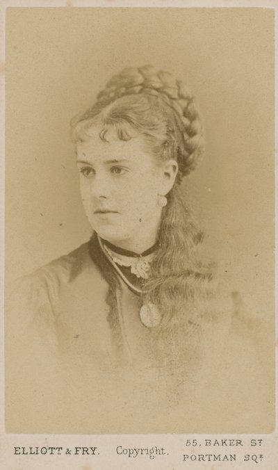 Retrato de la prostituta Mabel Gray de English Photographer