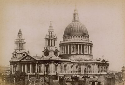 Postal de la Catedral de St Pauls de English Photographer