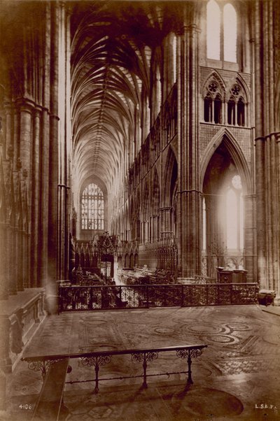 Postal de la Abadía de Westminster de English Photographer