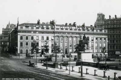 Postal con imagen del Hotel Morley de English Photographer