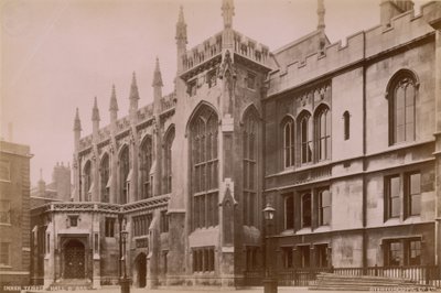 Postal con el exterior del Inner Temple Hall de English Photographer