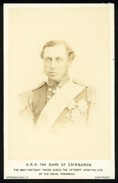 Príncipe Alfredo, Duque de Edimburgo de English Photographer